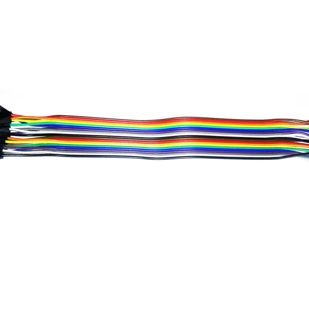 20pin male-female colored dupont wires